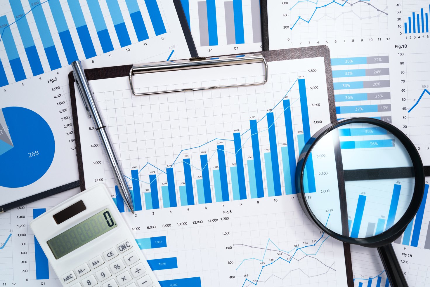 Data analysis. Developing business growth strategy.